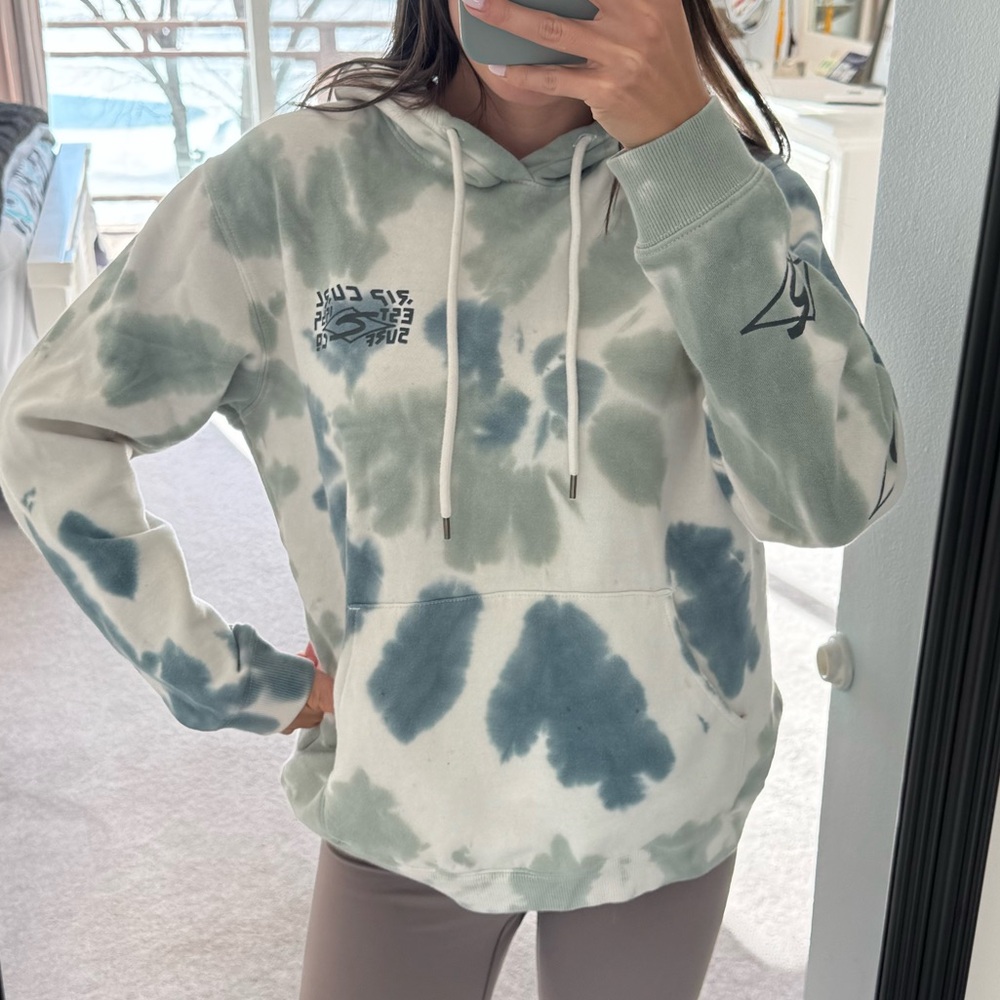 Tie-Dye Hoodie Sweatshirt